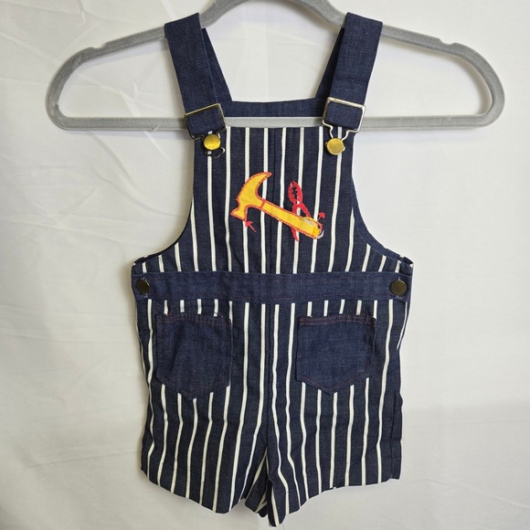 Vintage Health-Tex Stantogs Denim Overalls, Madein the USA, Size 4T - Picture 1 of 10